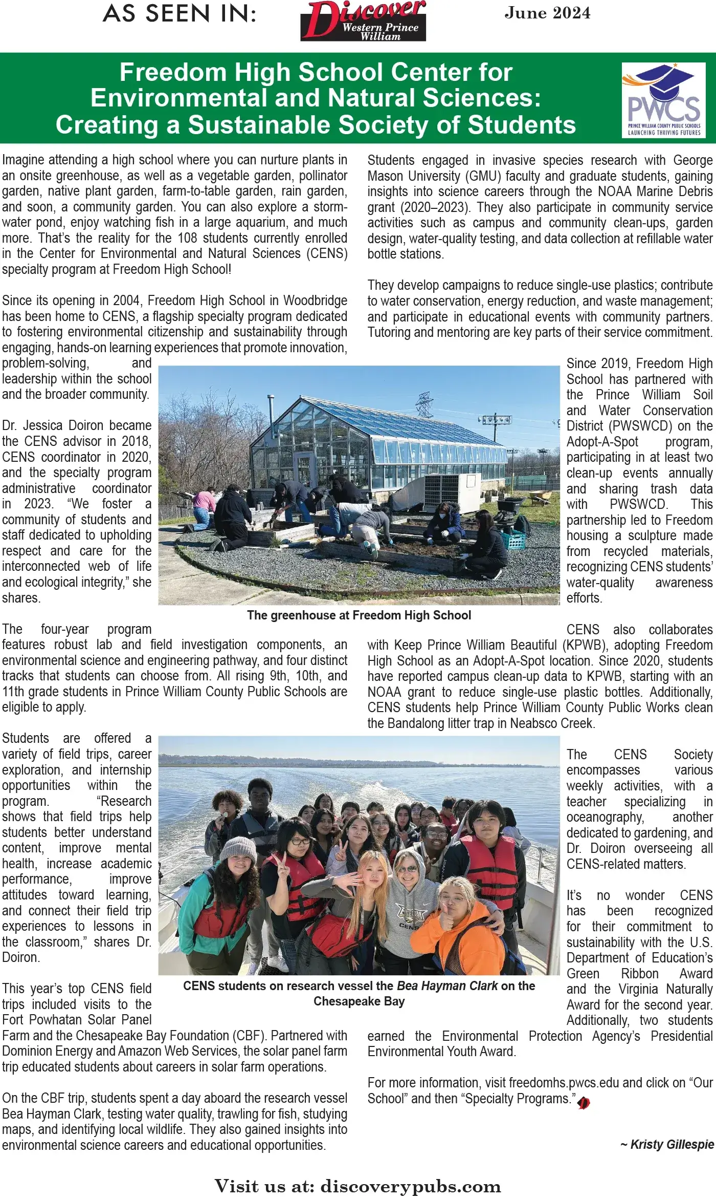 CENS in the news