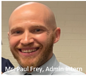 Adminstrative Intern, Paul Frey