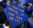 blue graduation cap text if you can dream it you can do it