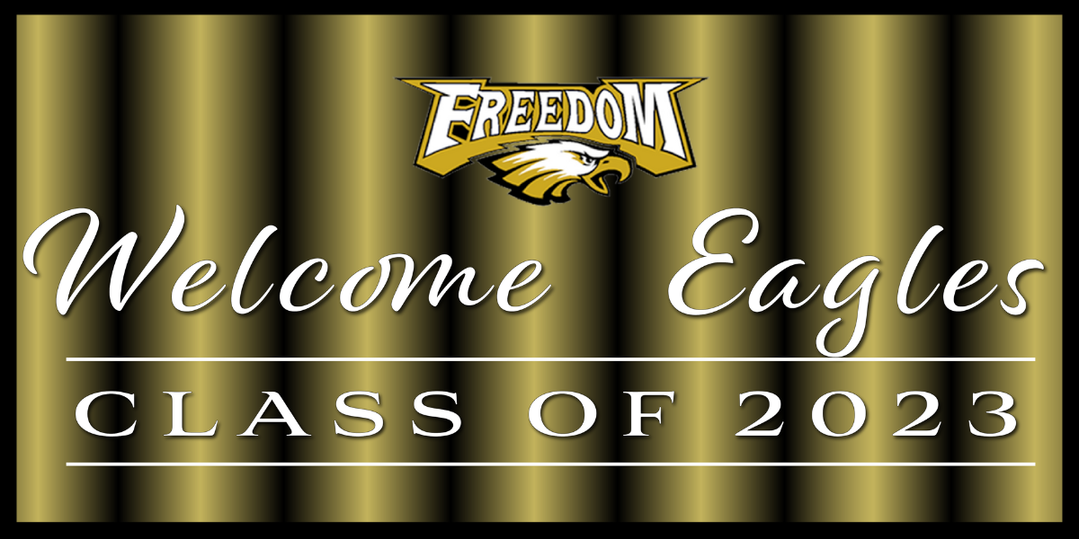 Welcome Eagles Class of 2023